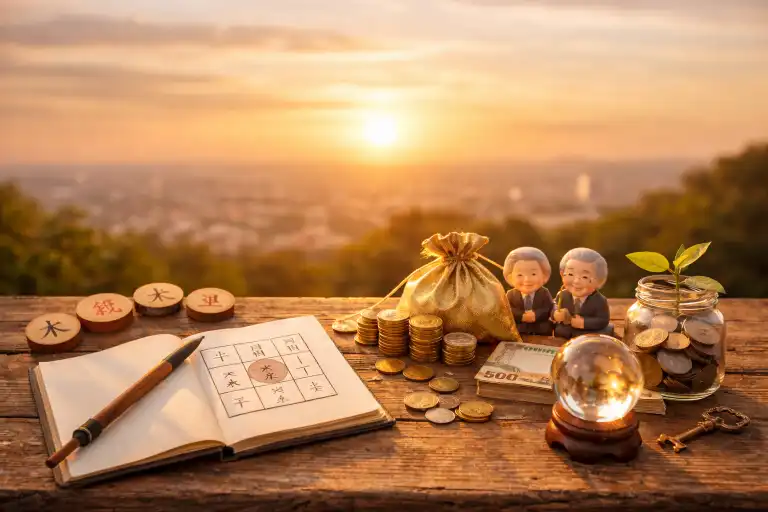 재물운 빨리 터지는 사주 구조